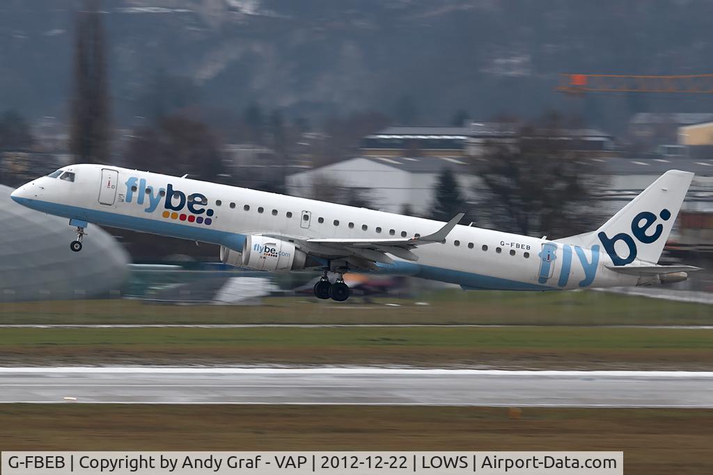 G-FBEB, 2006 Embraer 195LR (ERJ-190-200LR) C/N 19000057, FlyBe EMB190