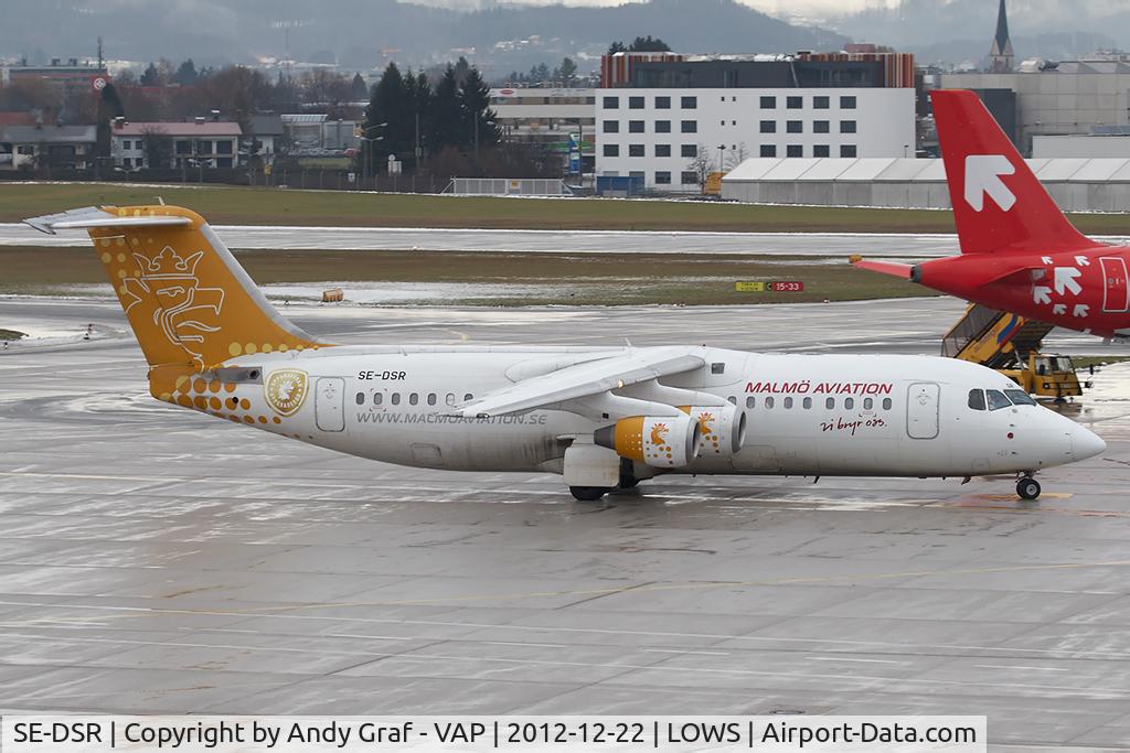SE-DSR, 1994 British Aerospace Avro 146-RJ100A C/N E3244, Malmo Aviation Bae146