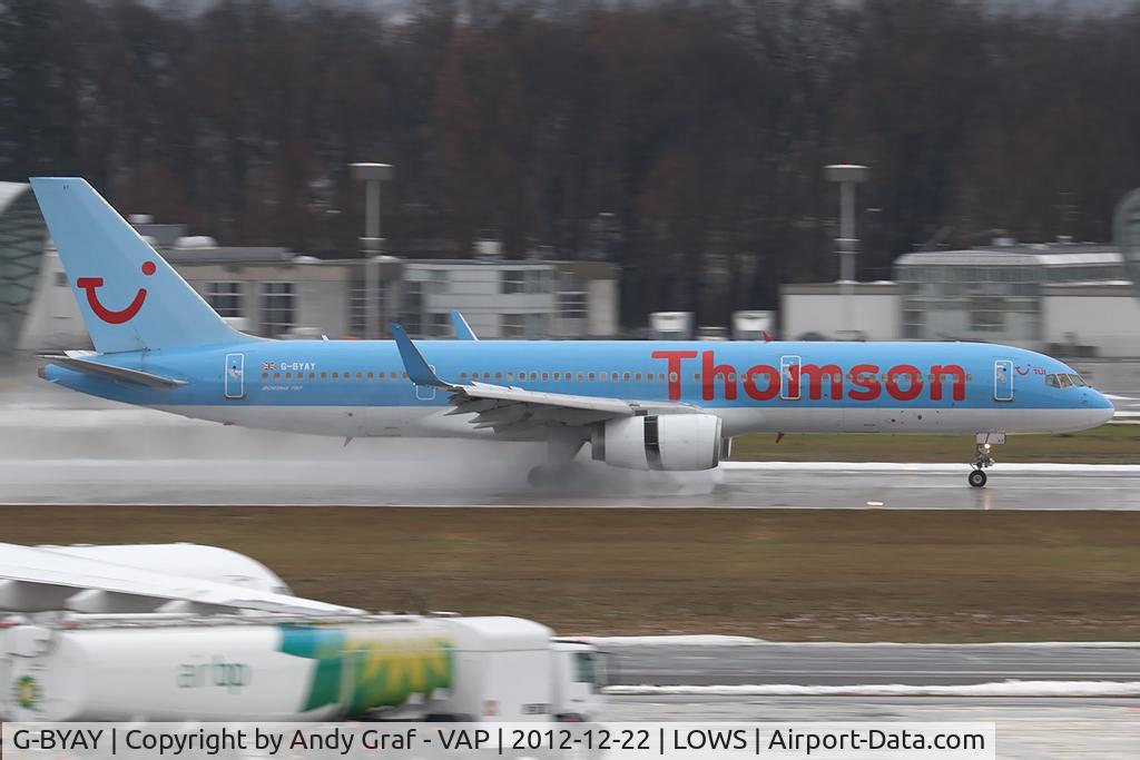 G-BYAY, 1999 Boeing 757-204 C/N 28836, Thomson 757-200