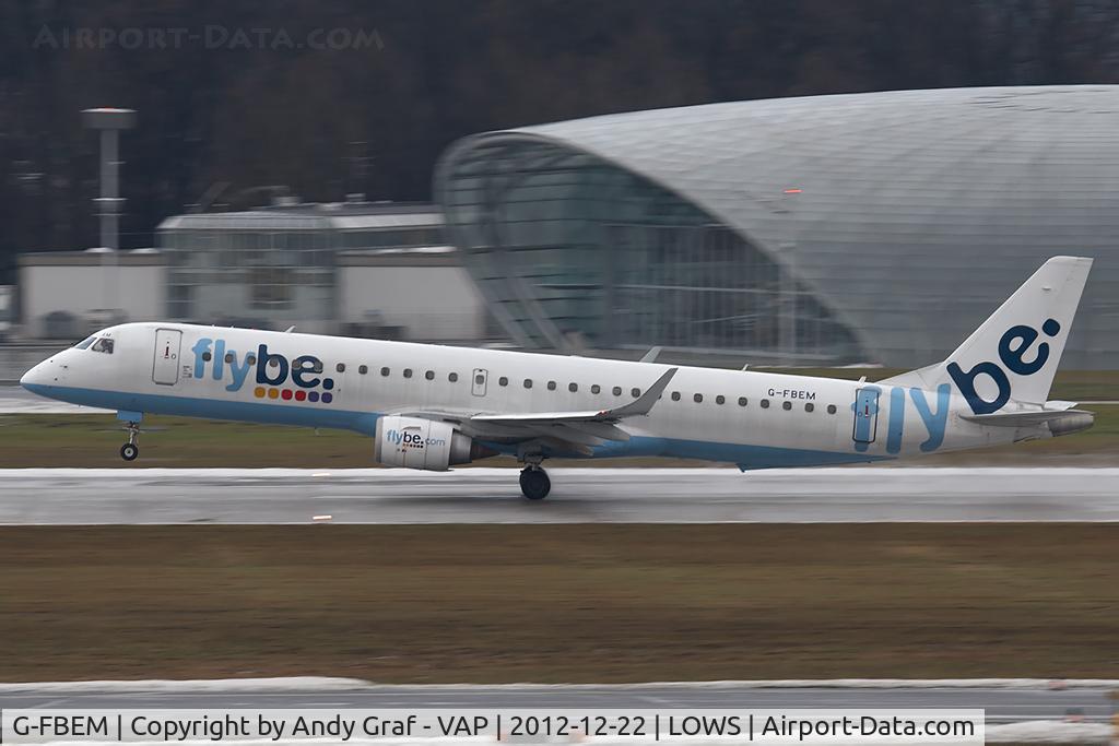 G-FBEM, 2008 Embraer 195LR (ERJ-190-200LR) C/N 19000204, FlyBe EMB190