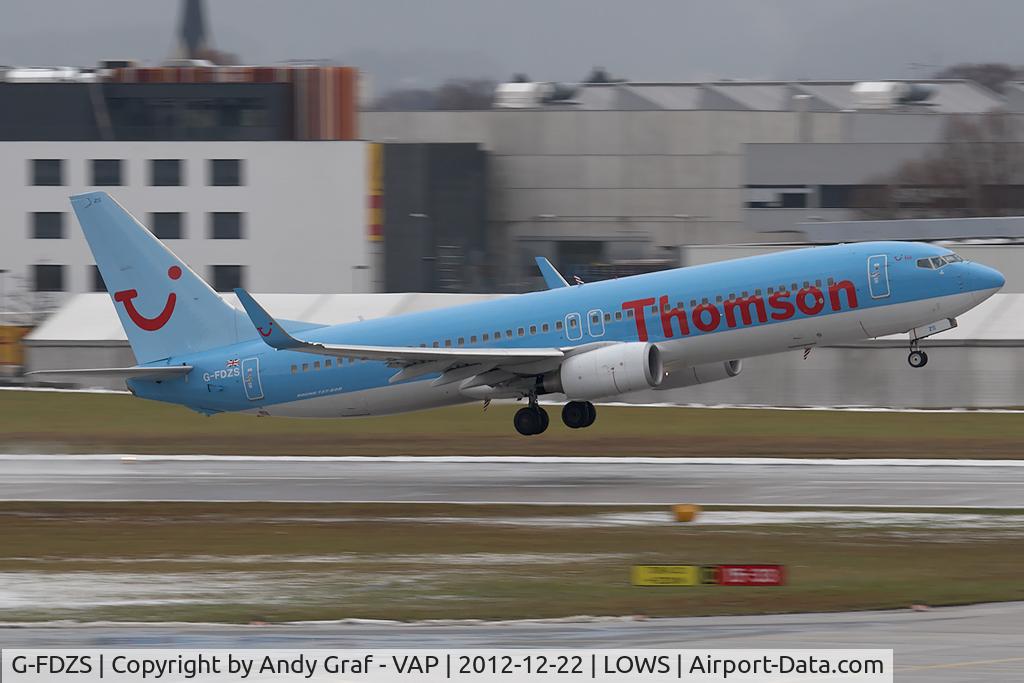 G-FDZS, 2009 Boeing 737-8K5 C/N 35147, Thomson 737-800