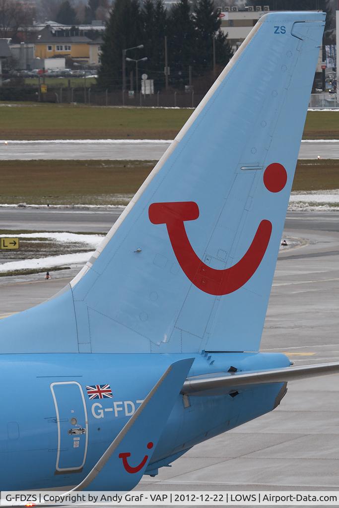 G-FDZS, 2009 Boeing 737-8K5 C/N 35147, Thomson 737-800