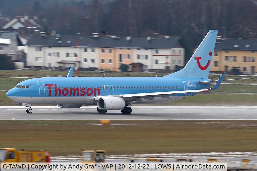 G-TAWD, 2012 Boeing 737-8K5 C/N 37265, Thomson 737-800