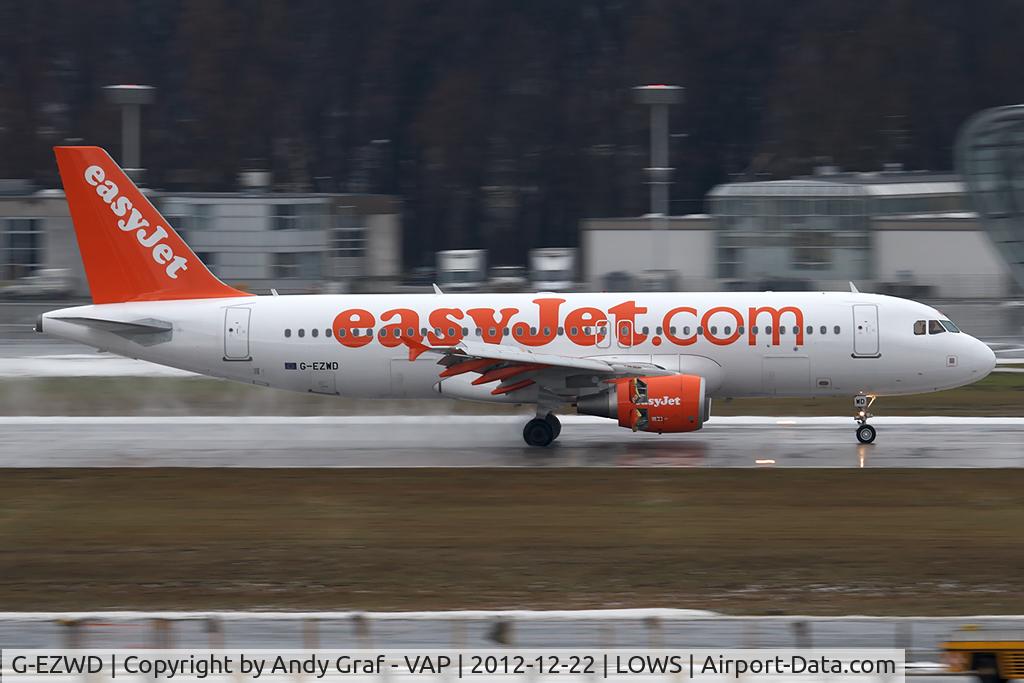 G-EZWD, 2012 Airbus A320-214 C/N 5249, Easyjet A320