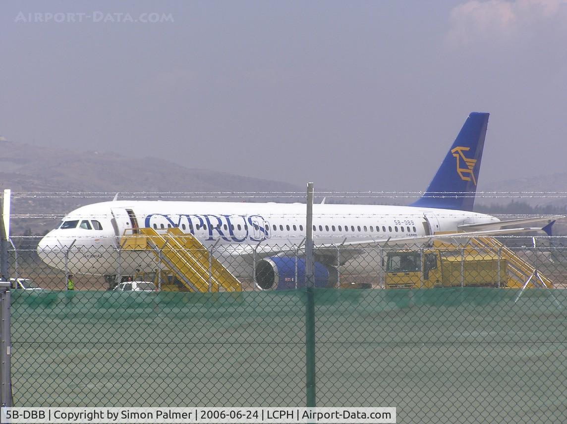 5B-DBB, 1991 Airbus A320-231 C/N 256, Scene at Paphos