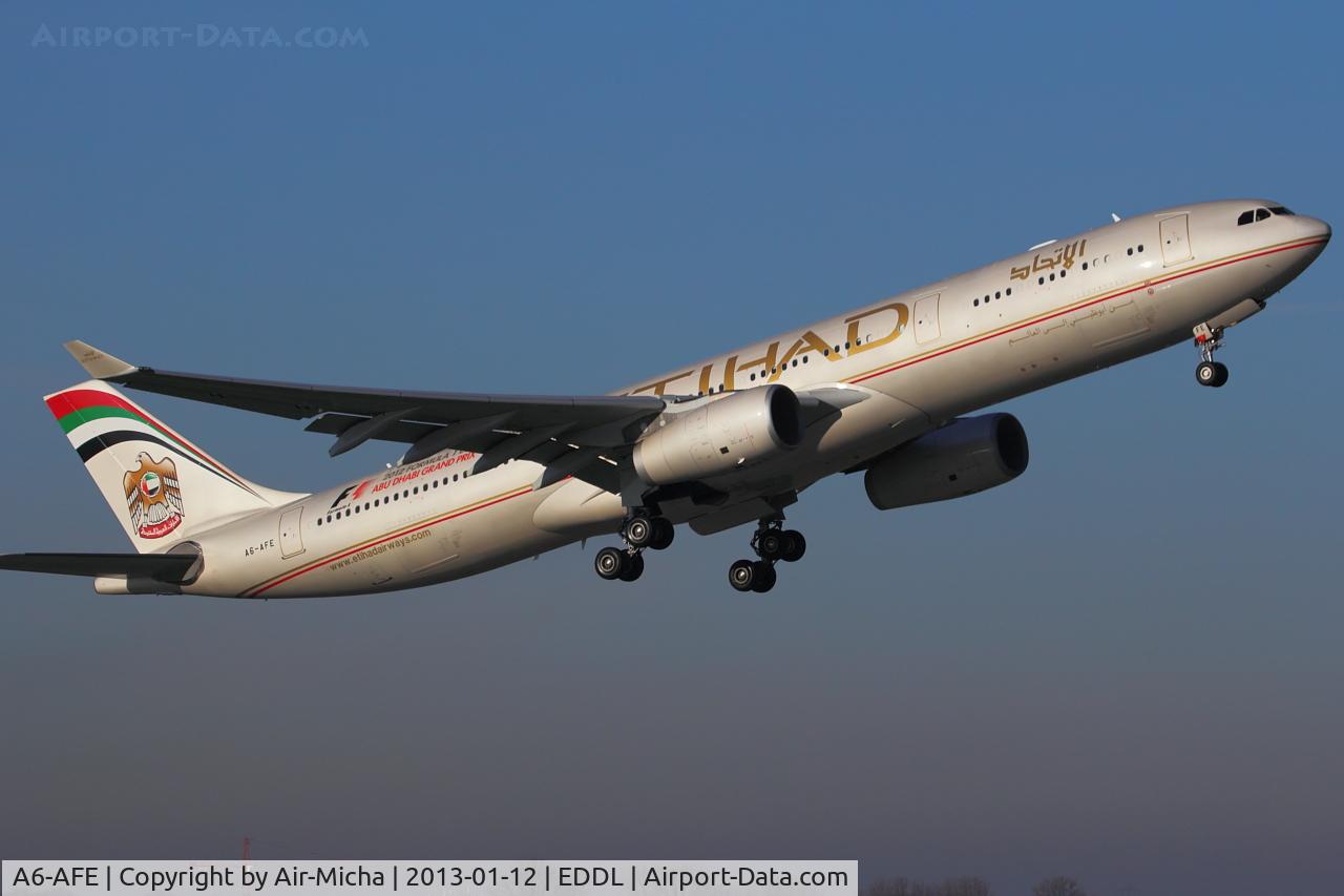 A6-AFE, 2011 Airbus A330-343X C/N 1226, Etihad Airways, Airbus A330-343X, CN: 1226