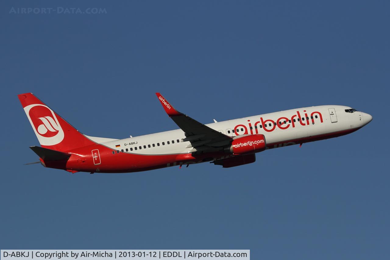 D-ABKJ, 2010 Boeing 737-86J C/N 37749, Air Berlin, Boeing 737-86J (WL), CN: 37749/3176