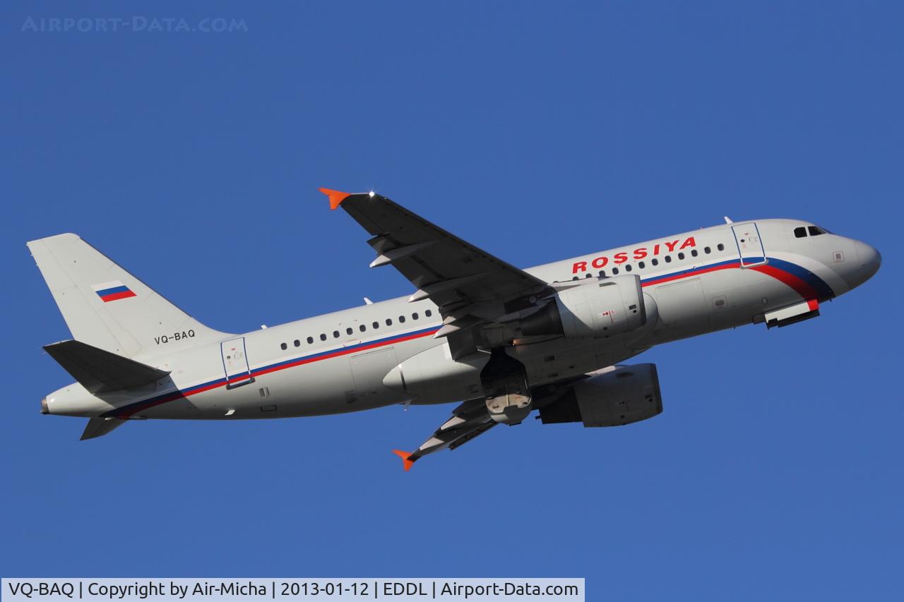 VQ-BAQ, 2001 Airbus A319-111 C/N 1560, Rossiya, Airbus A319-111, CN: 1560