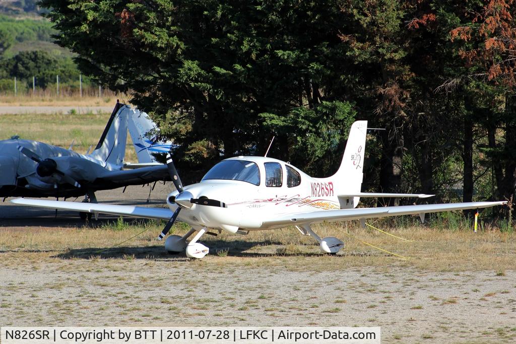 N826SR, 2007 Cirrus SR20 C/N 1857, Parked