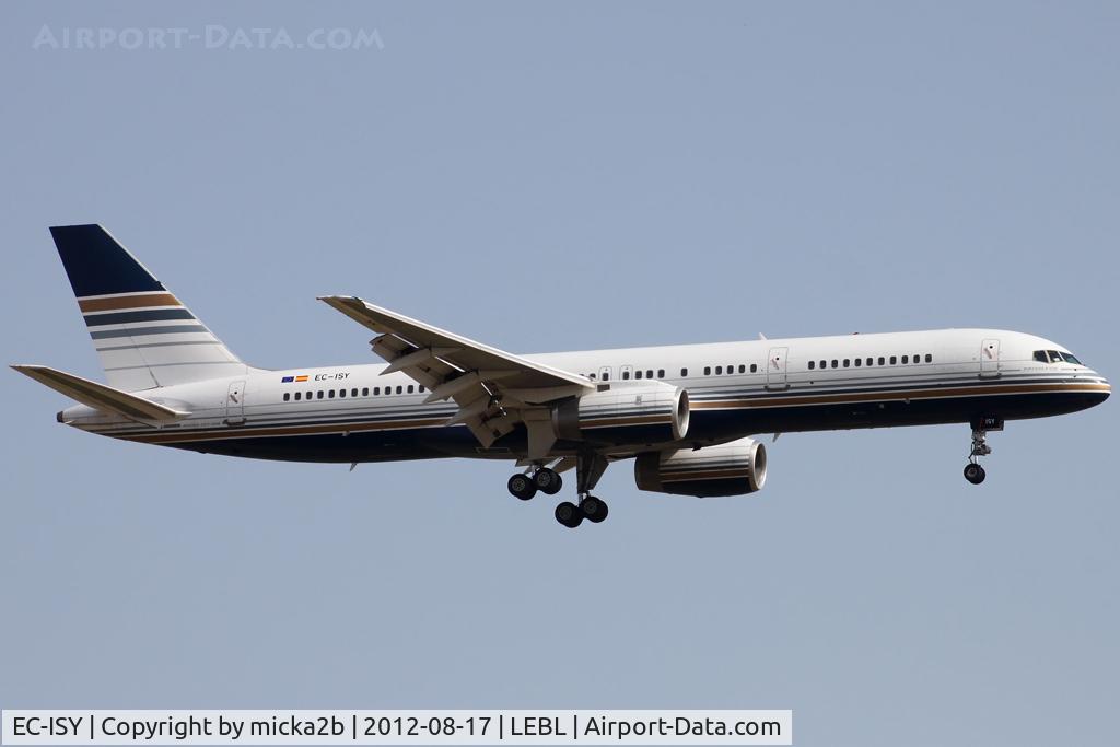 EC-ISY, 1993 Boeing 757-256 C/N 26241, Landing