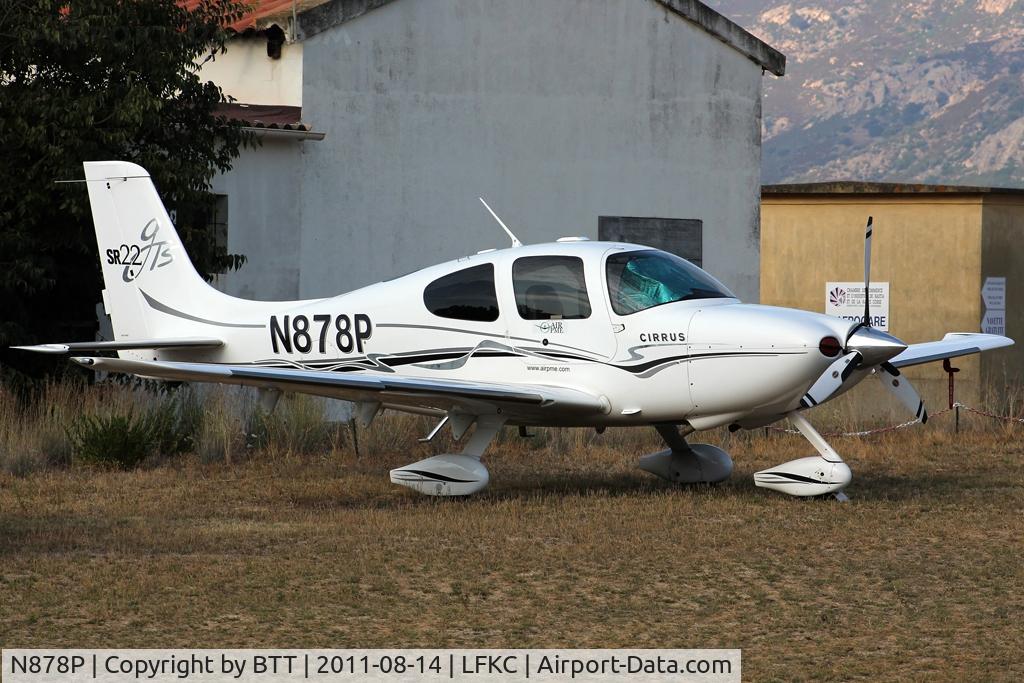 N878P, 2005 Cirrus SR22 GTS C/N 1488, Parked