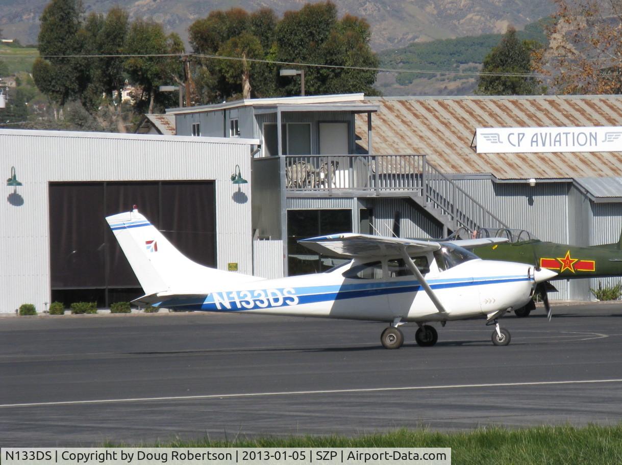 N133DS, 1965 Cessna 182J Skylane C/N 18256837, 1965 Cessna 182J SLYLANE, Continental O-470-S 230 Hp, taxi to Rwy 22