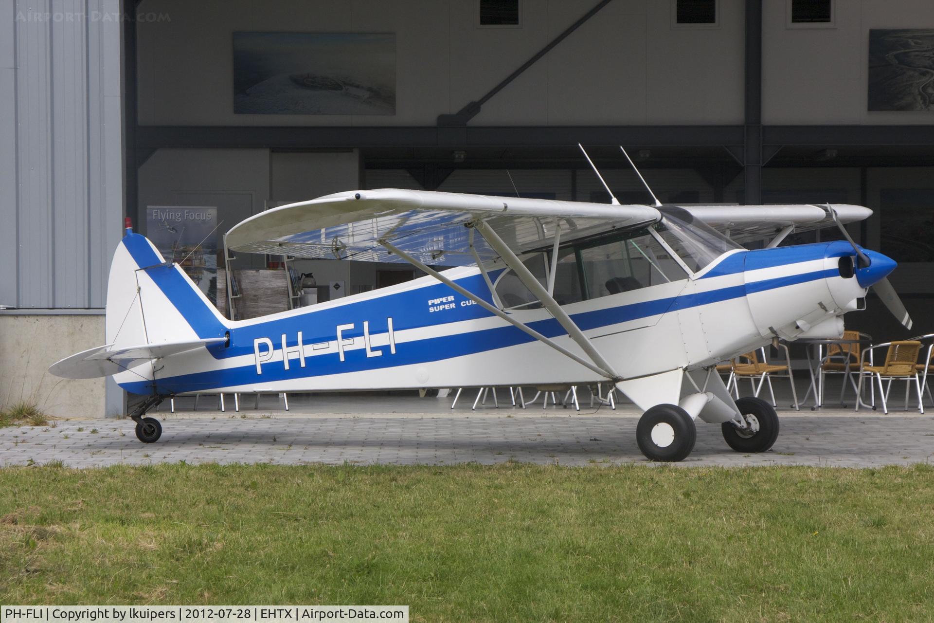 PH-FLI, 1981 Piper PA-18-150 Super Cub C/N 18-8109049, At the Texel Airshow in July 2012