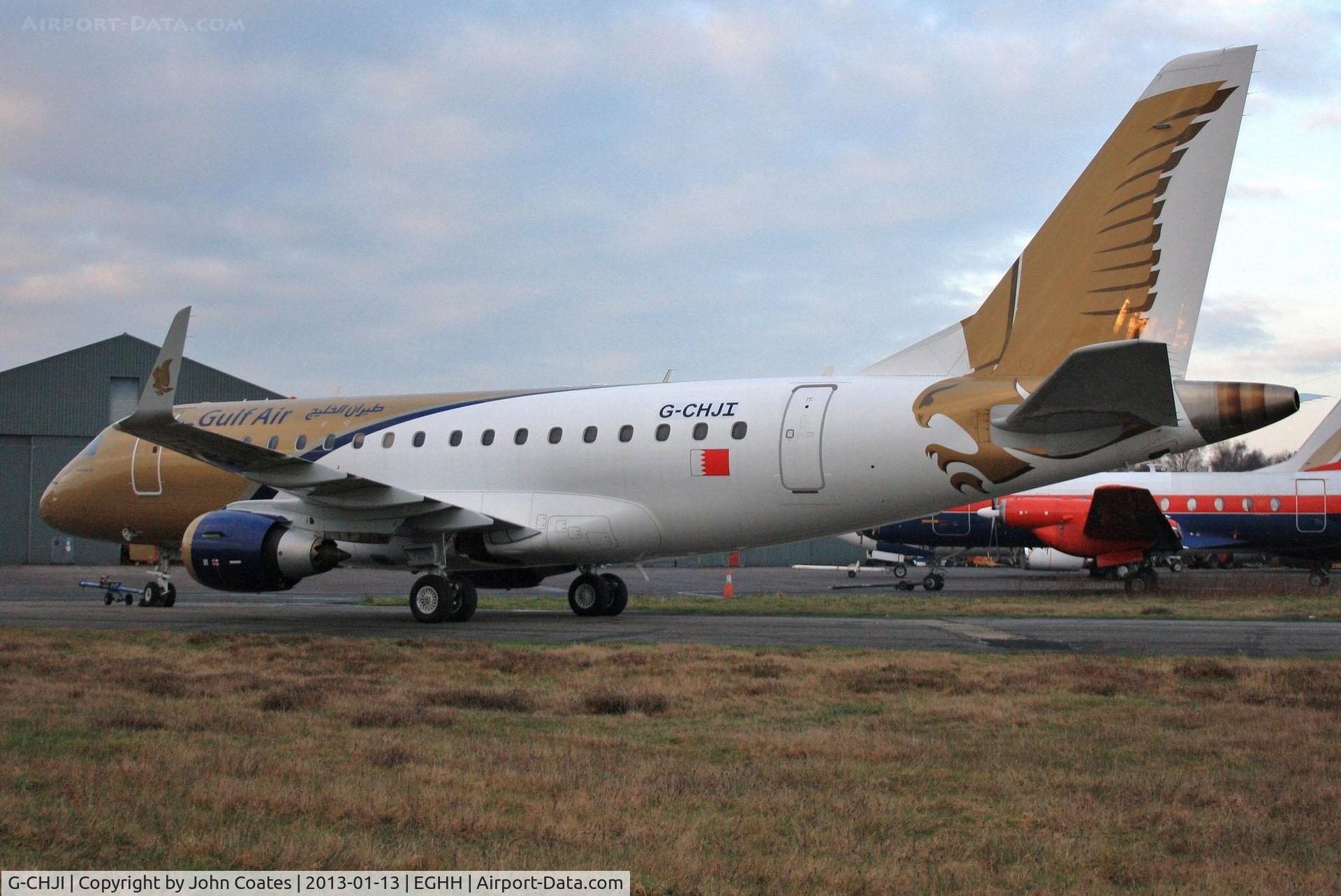 G-CHJI, 2009 Embraer 170LR (ERJ-170-100LR) C/N 17000278, Waiting to enter paintshop