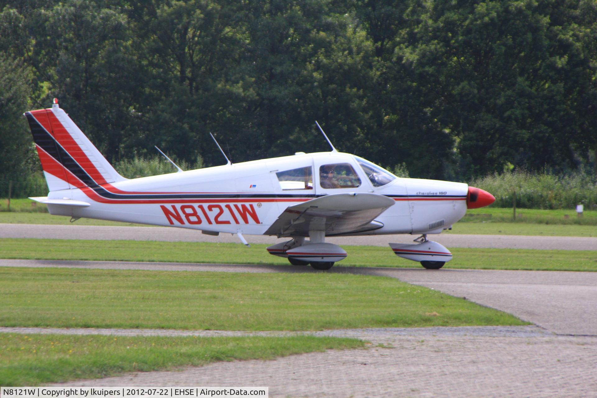 N8121W, 1965 Piper PA-28-180 C/N 28-2228, At Seppe Airport on a sunny July afternoon
