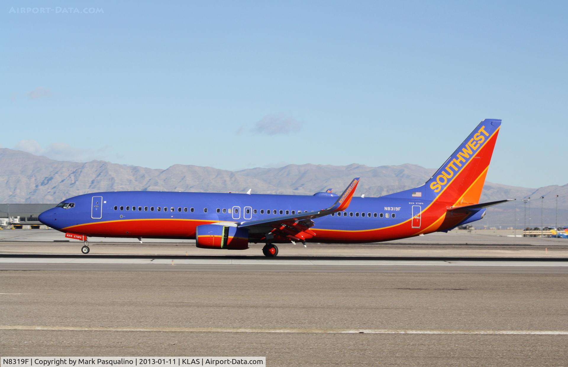 N8319F, 2012 Boeing 737-8H4 C/N 36994, Boeing 737-800