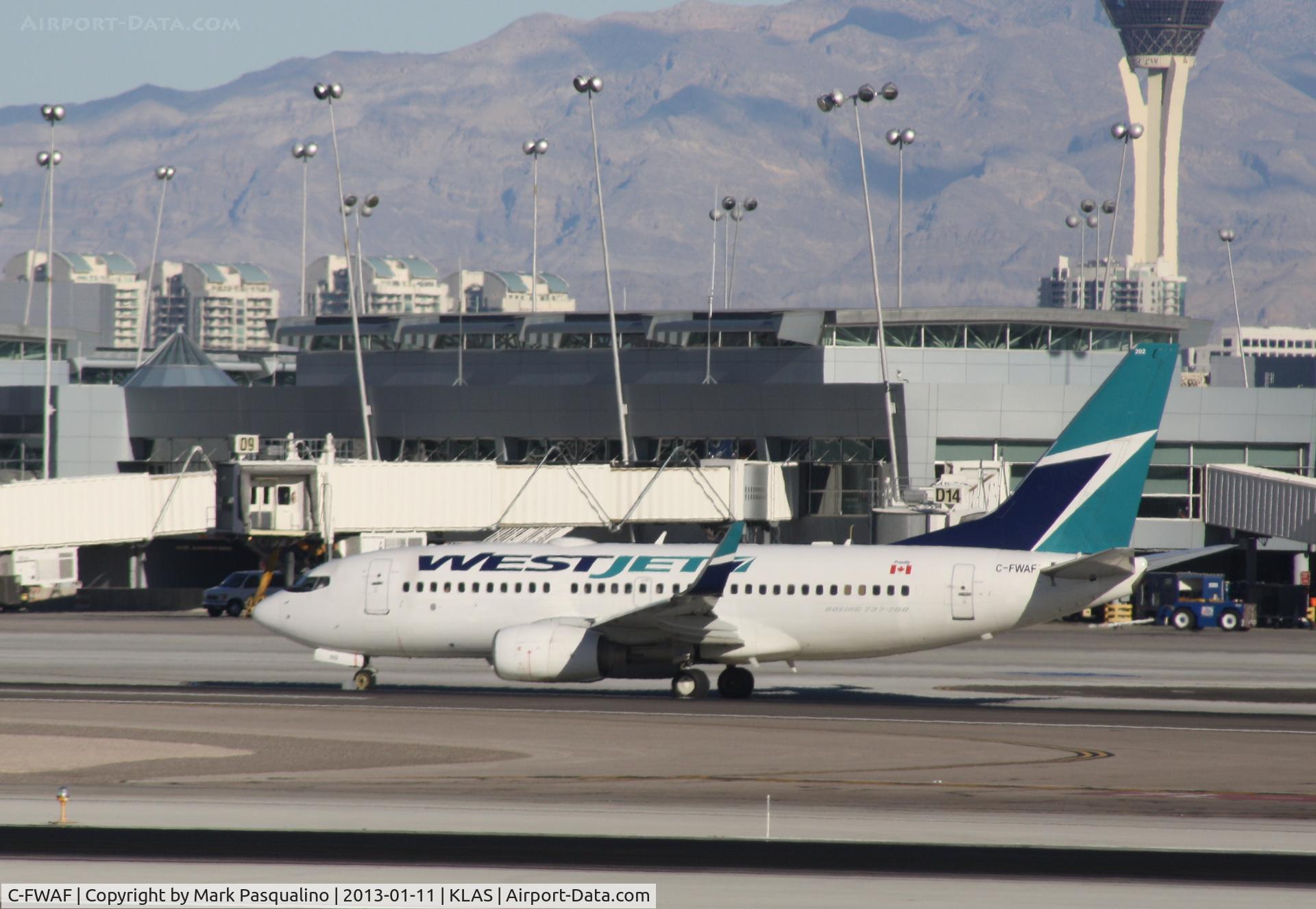 C-FWAF, 2002 Boeing 737-7CT C/N 32747, Boeing  737-700