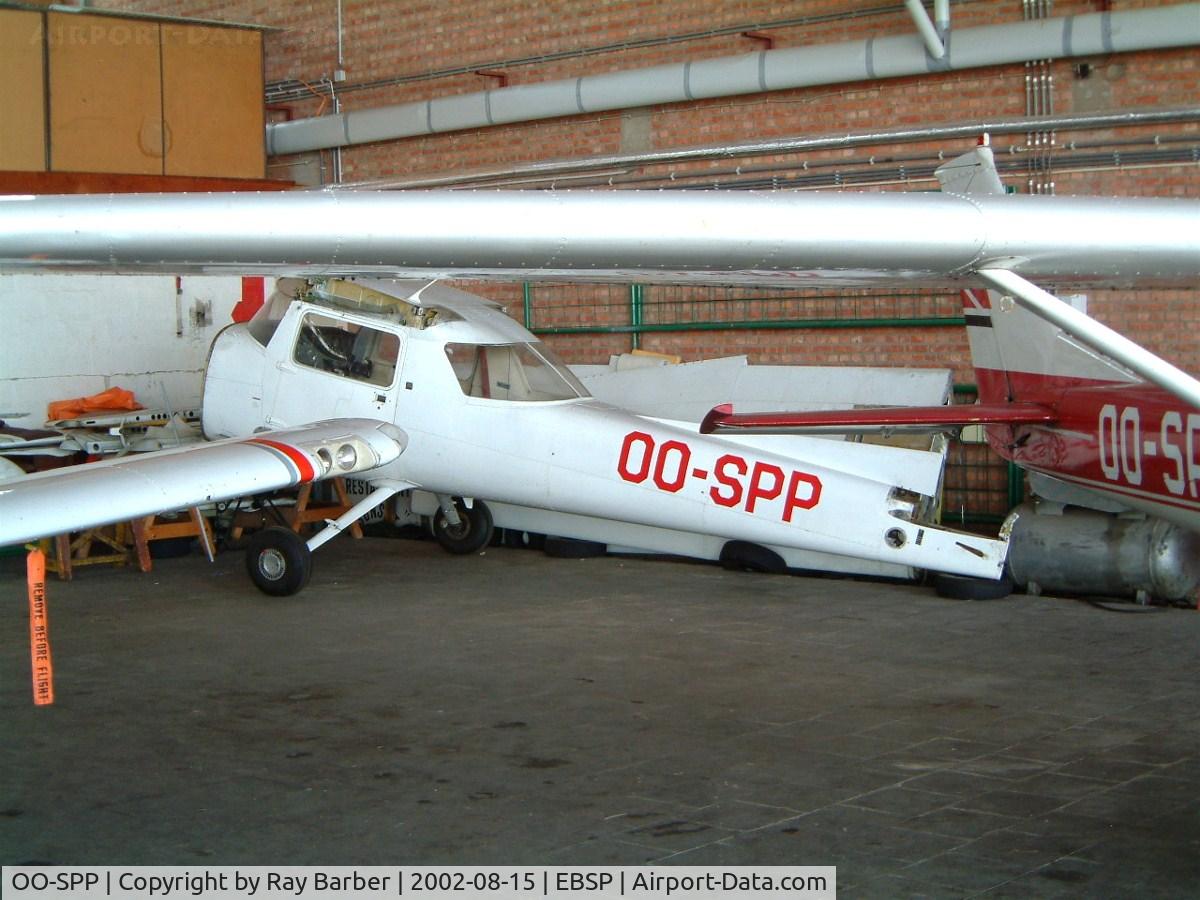 OO-SPP, 1984 Cessna 152 C/N 152-85903, Cessna 152 [152-85903] Spa-La Sauvenière~OO 15/08/2002. Seen here prior to being rebuilt.