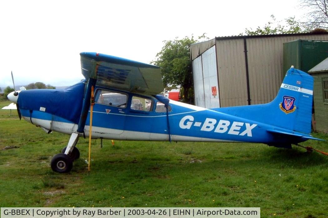 G-BBEX, 1962 Cessna 185A Skywagon C/N 185-0491, Cessna 185A Skywagon [185-0491] Hacketstown~EI 26/04/2003