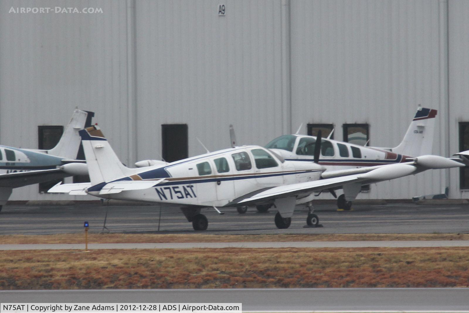N75AT, 1974 Beech A36 Bonanza 36 C/N E-597, At Addison Airport - Dallas, TX
