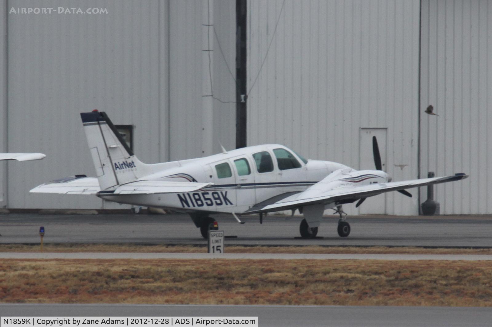 N1859K, 1981 Beech 58 Baron C/N TH-1299, At Addison Airport - Dallas, TX