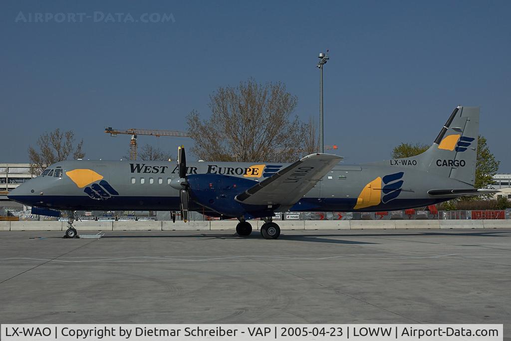 LX-WAO, 1991 British Aerospace ATP C/N 2043, West Air Europe ATP