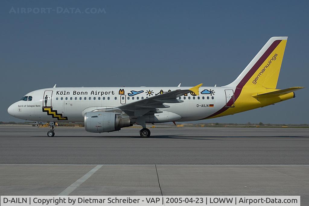 D-AILN, 1997 Airbus A319-114 C/N 700, Germanwings Airbus 319