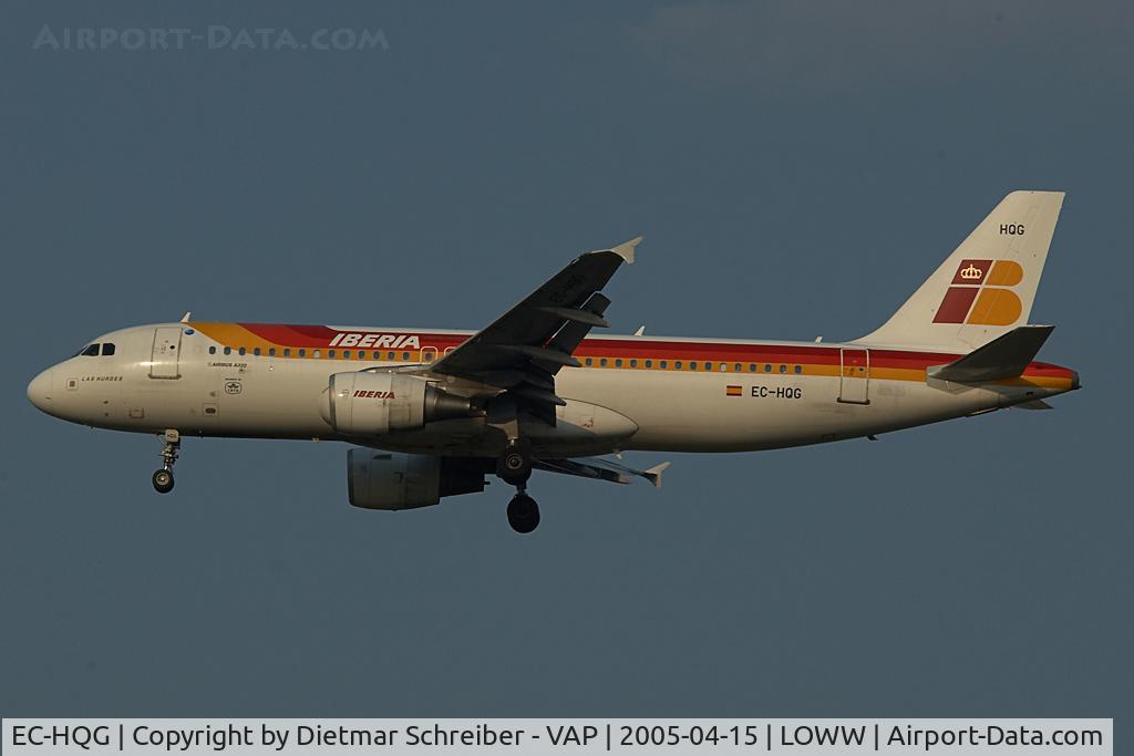 EC-HQG, 2000 Airbus A320-214 C/N 1379, Iberia Airbus 320