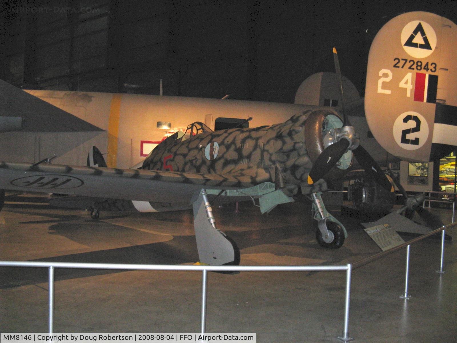 MM8146, Macchi MC.200 Saetta C/N 372, Macchi MC.200 SAETTA (Lightning) Italian radial engine WWII fighter
