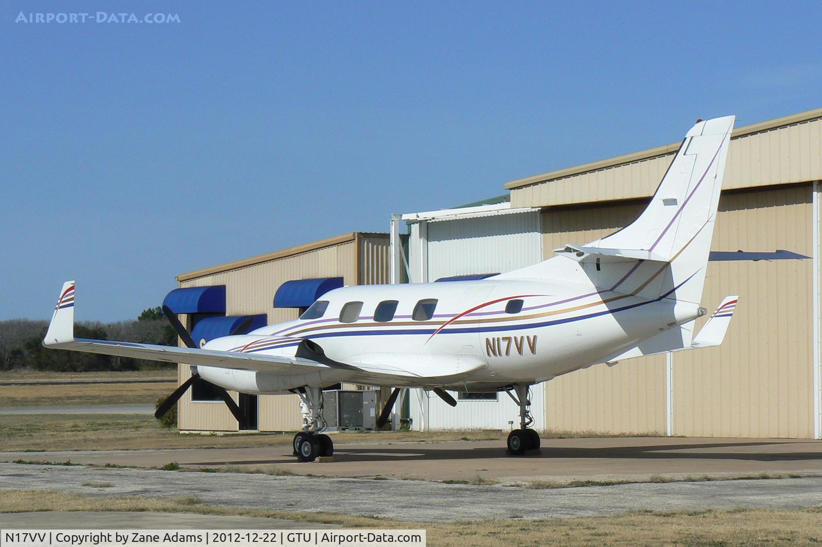 N17VV, 1985 Swearingen SA227-TT Merlin IIIC C/N TT-536, At Georgetown Municipal Airport - Georgetown, TX