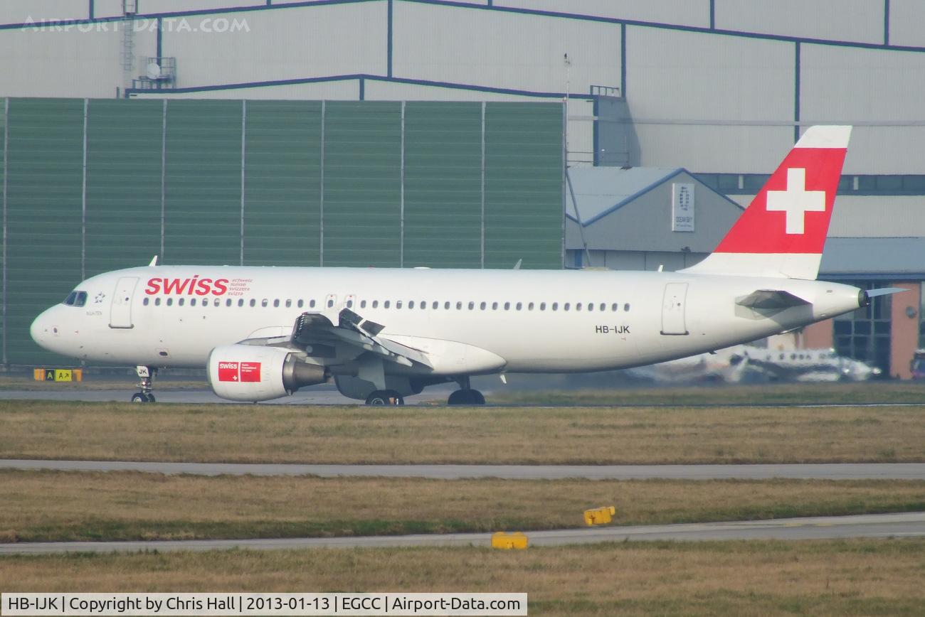 HB-IJK, 1996 Airbus A320-214 C/N 596, Swiss European Airlines