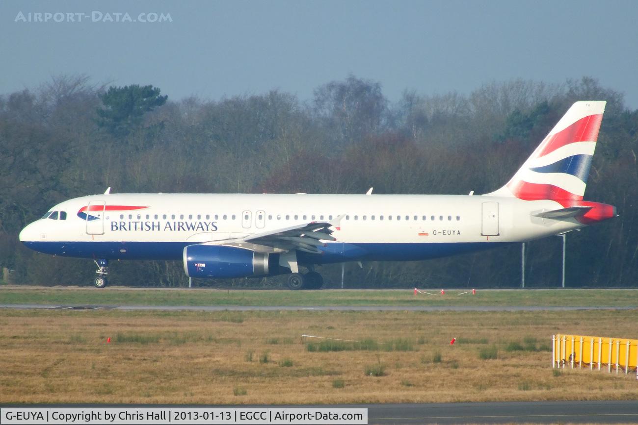 G-EUYA, 2008 Airbus A320-232 C/N 3697, British Airways