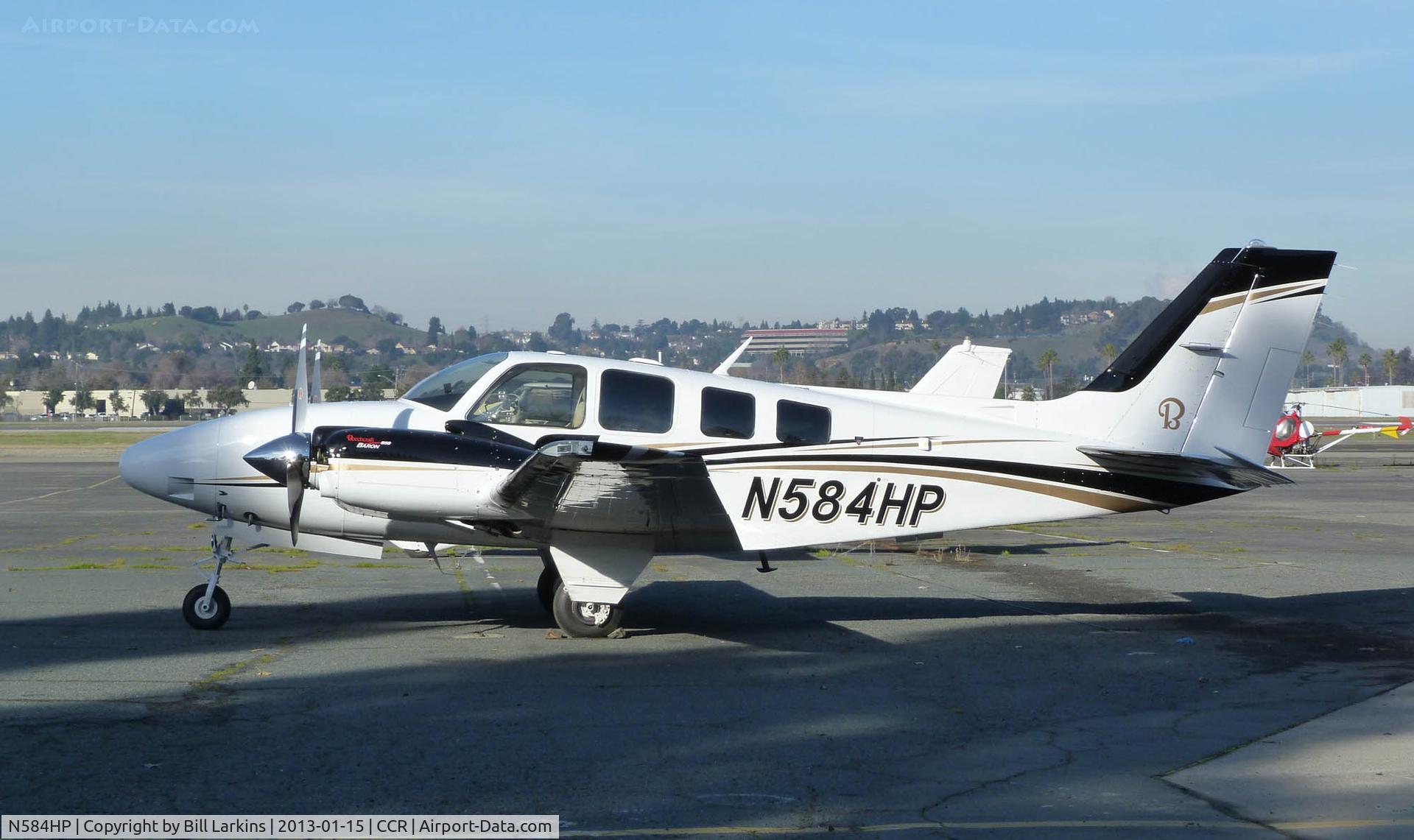 N584HP, 1983 Beech 58 Baron C/N TH-1365, Visitor