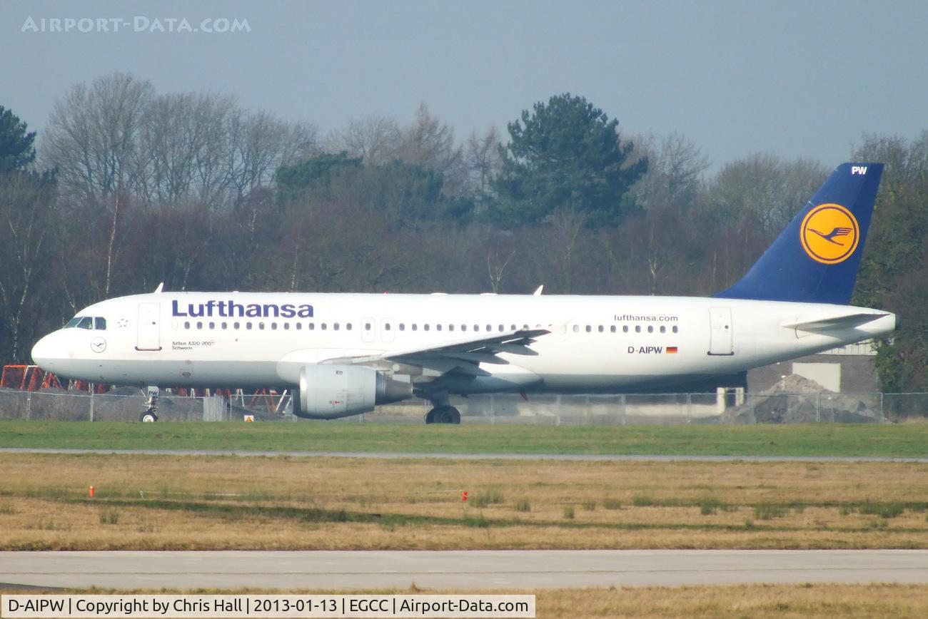 D-AIPW, 1990 Airbus A320-211 C/N 137, Lufthansa