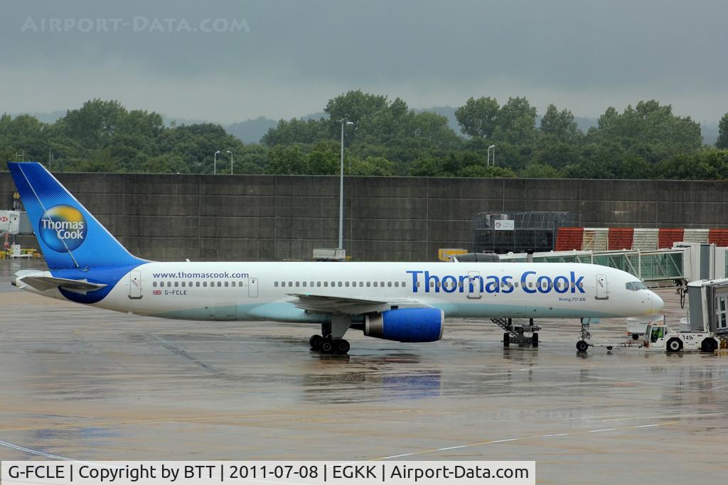 G-FCLE, 1998 Boeing 757-28A C/N 28171, July at Gattwick