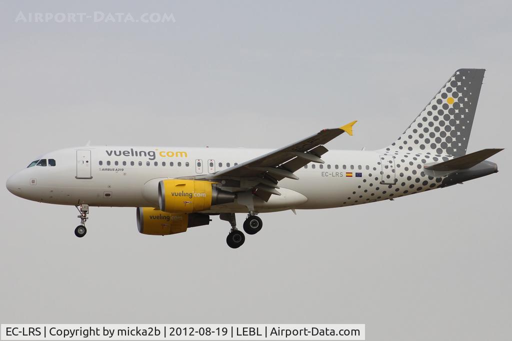 EC-LRS, 2008 Airbus A319-112 C/N 3704, Landing