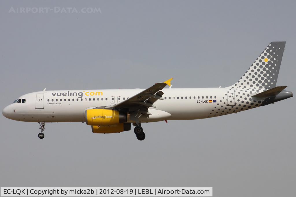 EC-LQK, 2005 Airbus A320-232 C/N 2589, Landing