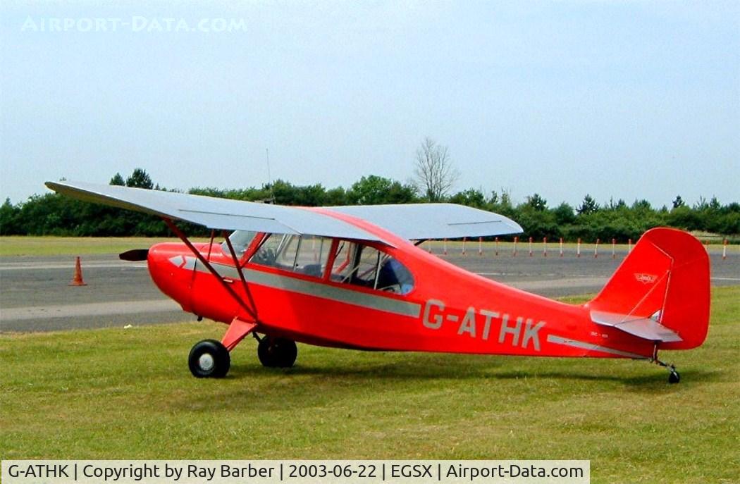 G-ATHK, 1946 Aeronca 7AC Champion C/N 7AC-971, Aeronca 7AC Champion [7AC-971] North Weald~G 22/06/2003