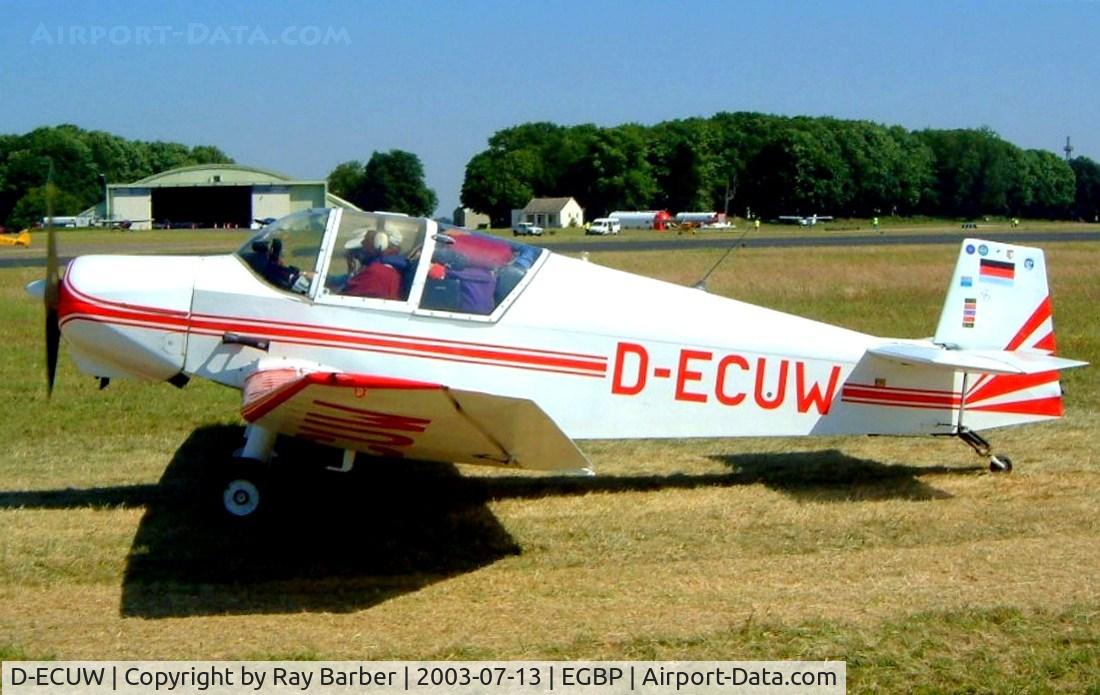 D-ECUW, 1960 Jodel (Wassmer) D-120R Paris-Nice C/N 157, Wassmer Jodel D.120R Paris-Nice [157] Kemble~G 13/07/2003