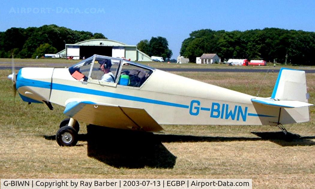 G-BIWN, 1966 Jodel D-112 C/N 1314, Jodel D.112 [1314] Kemble~G 13/07/2003