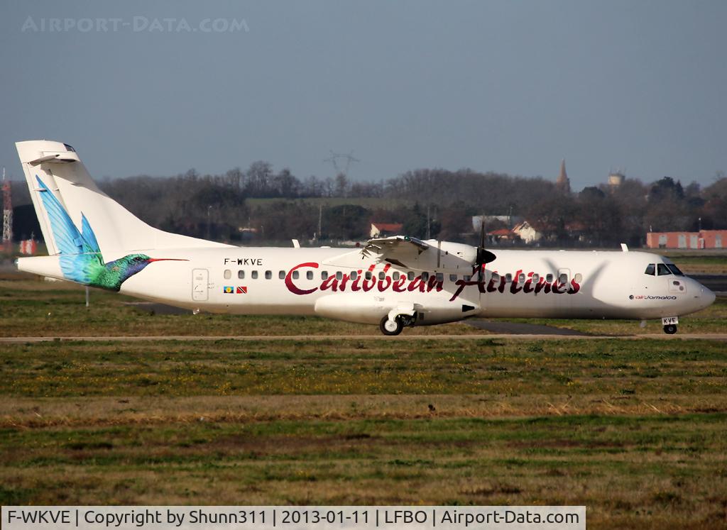 F-WKVE, 2012 ATR 72-600 (72-212A) C/N 1021, C/n 1021 - Stored aircraft from ATR... Intended by Caribbean Airlines...