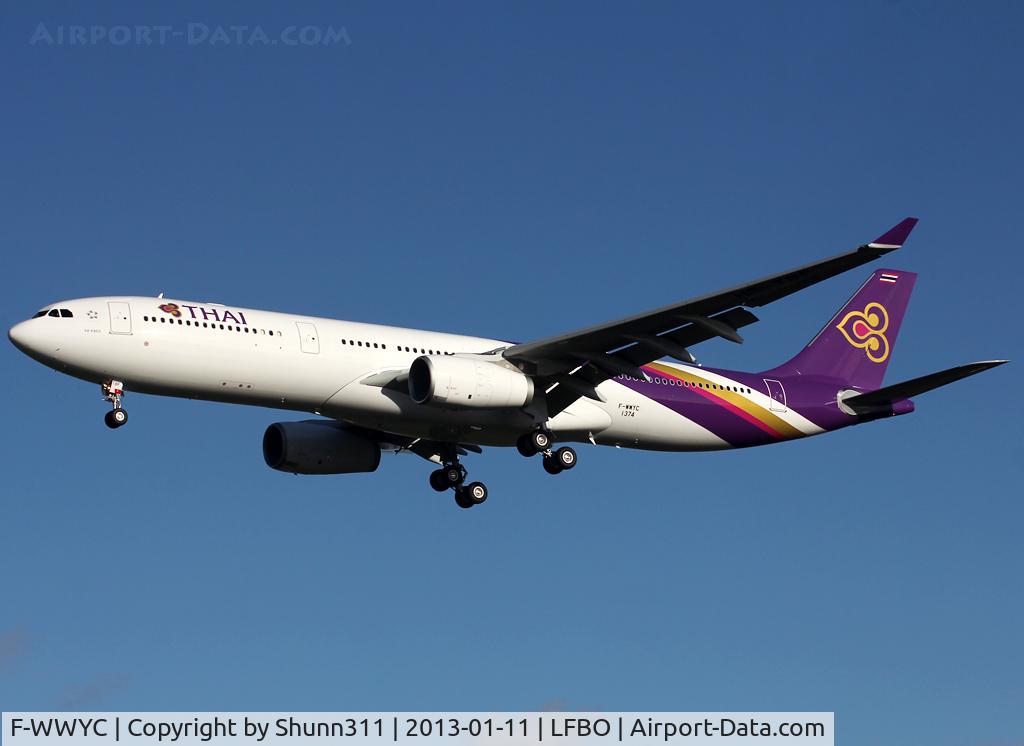 F-WWYC, 2012 Airbus A330-343X C/N 1374, C/n 1374 - To be HS-TBF