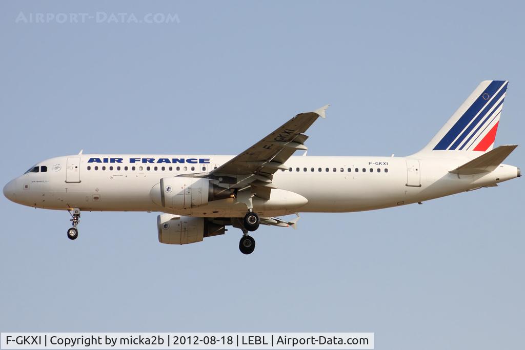 F-GKXI, 2003 Airbus A320-214 C/N 1949, Landing