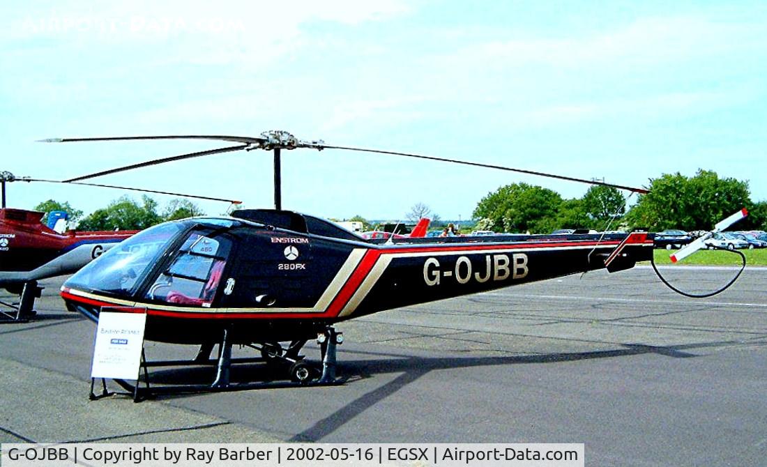 G-OJBB, 1999 Enstrom 280FX Shark C/N 2084, Enstrom 280FX Shark [2084] North Weald~G 16/05/2002