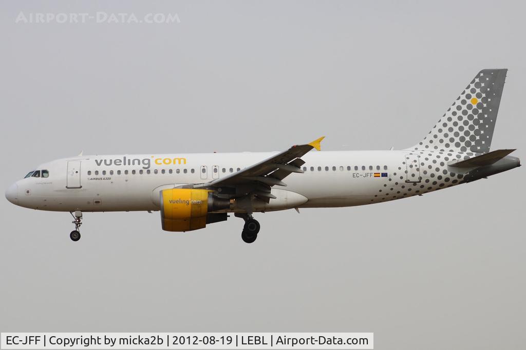 EC-JFF, 2005 Airbus A320-214 C/N 2388, Landing
