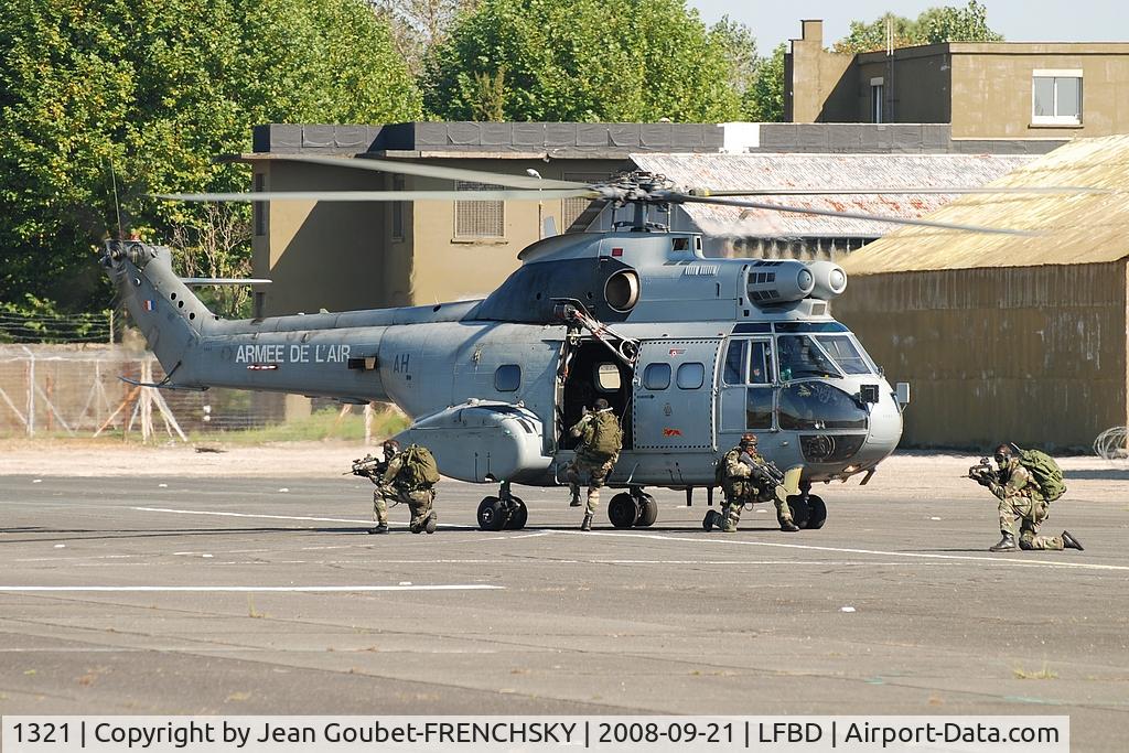 1321, Aérospatiale SA-330B Puma C/N 1321, Commandos de l'Air