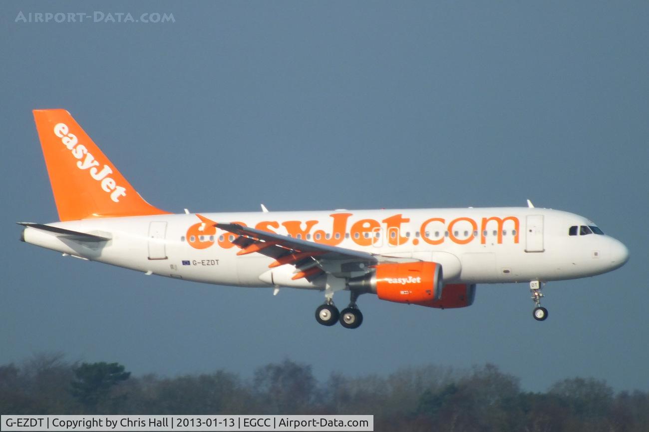 G-EZDT, 2008 Airbus A319-111 C/N 3720, Easyjet