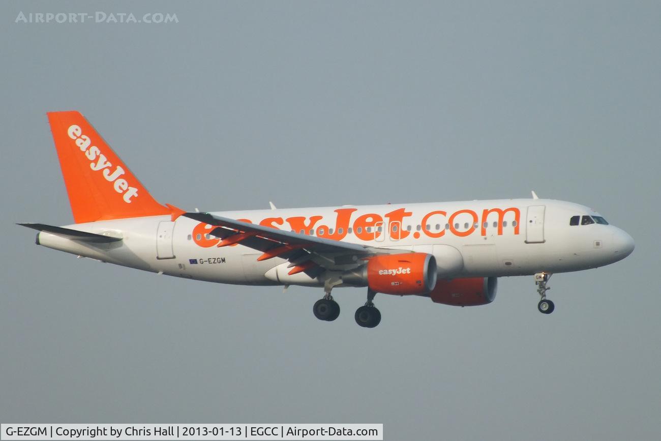 G-EZGM, 2011 Airbus A319-111 C/N 4778, easyJet