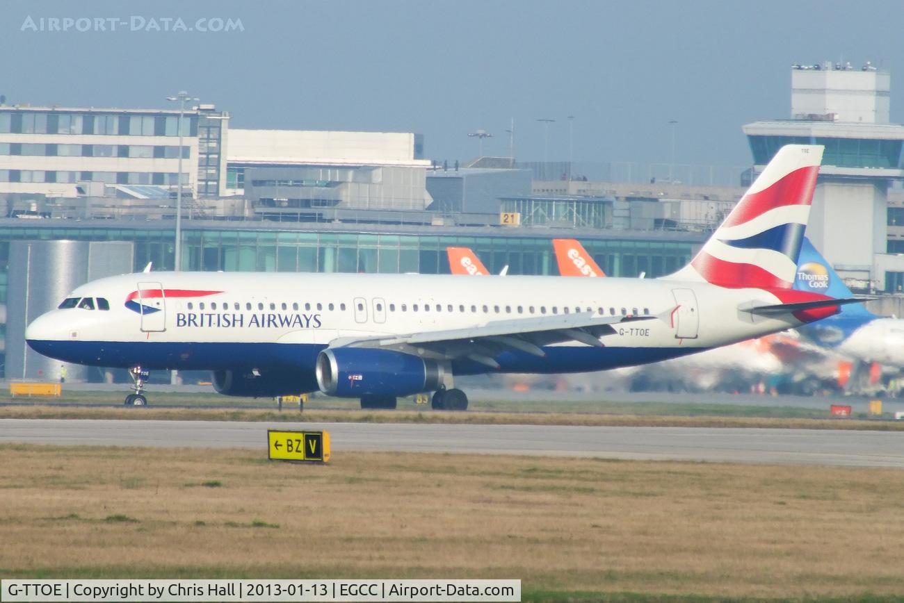 G-TTOE, 2002 Airbus A320-232 C/N 1754, British Airways