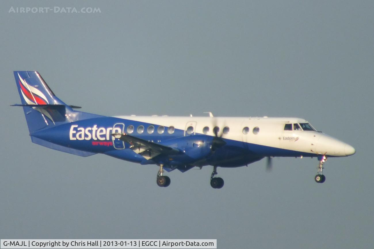 G-MAJL, 1996 British Aerospace Jetstream 41 C/N 41087, Eastern Airways